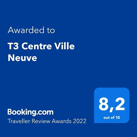 T3 Centre Neuve Lägenhet